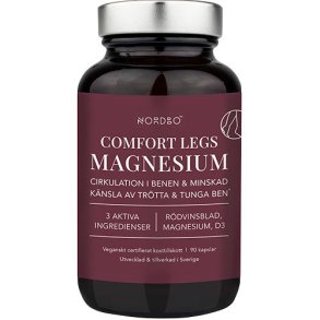 Nordbo Comfort Legs Magnesium 90 kap