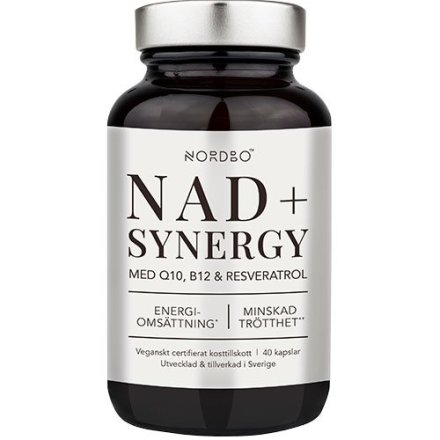 NORDBO NAD+ Synergy (40 kapsler)