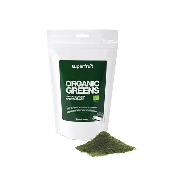 Organic greens pulver � (300g)