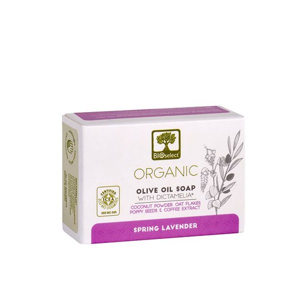 Organic Olive Oil Soap- Spring Lavender � Scrub (80g)