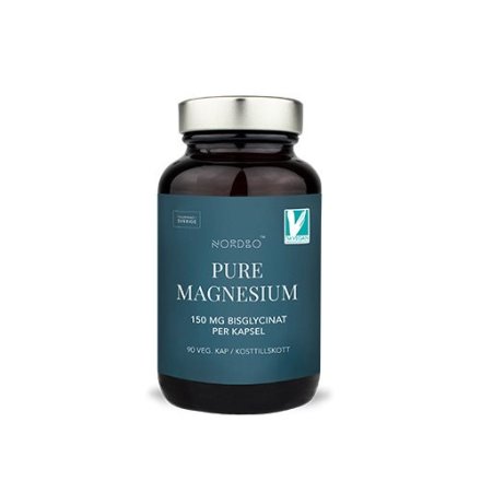 NORDBO Pure Magnesium 150 mg (180 kapsler)