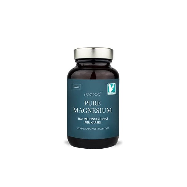 Nordbo Pure Magnesium 180 kapsler (150 mg)