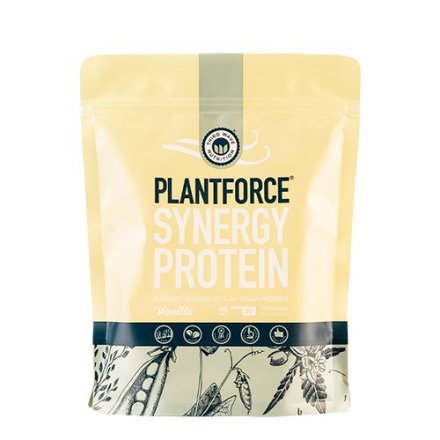Plantforce Synergy Proteinpulver Vanilje (400g)