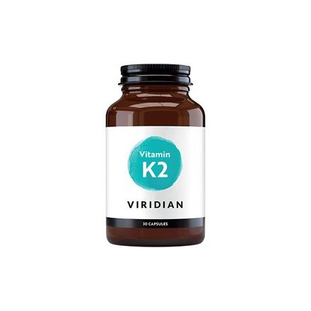 Viridian Nutrition K2 Vitamin 50 �g (30 kapsler)