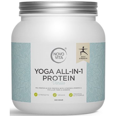 Novo Vita Yoga All-in-1 Protein med Vaniljesmag (500 g)